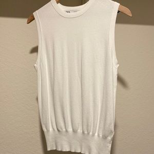 Zara Sleeveless Sweater Tank